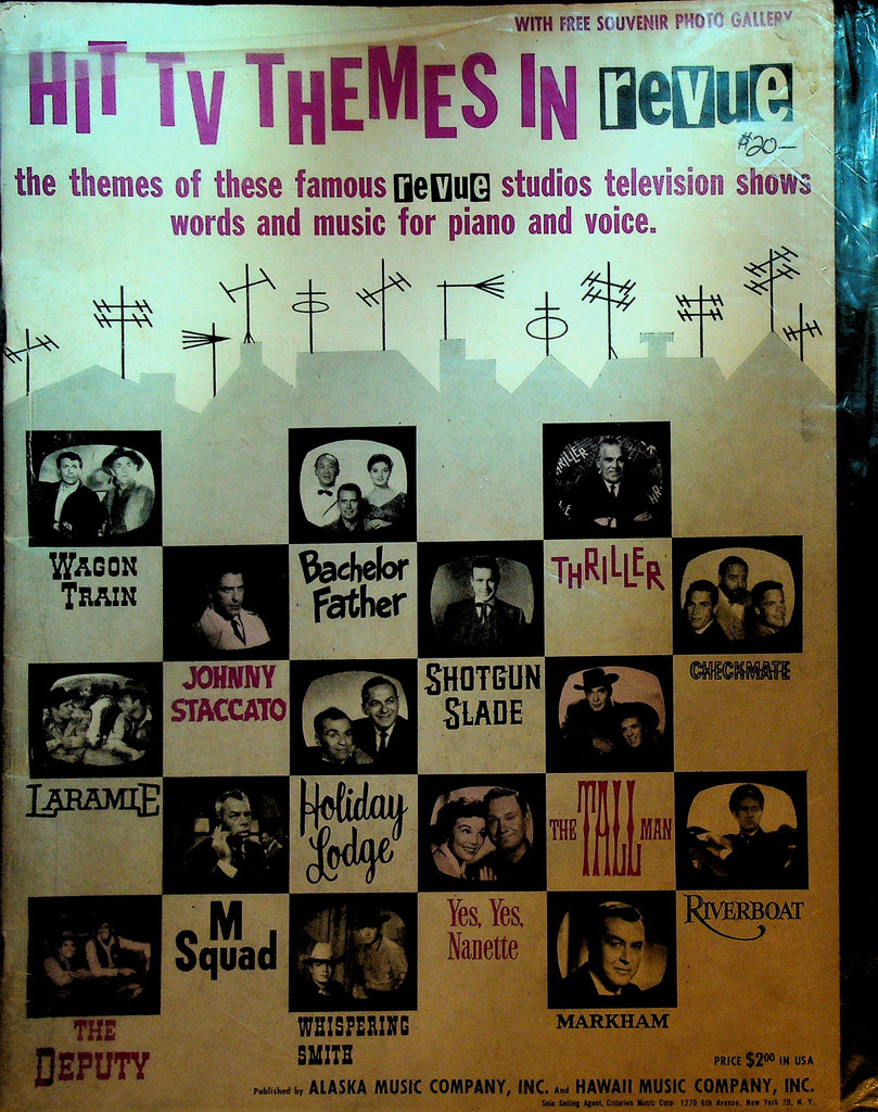 Hit TV Themes in Revue Songbook