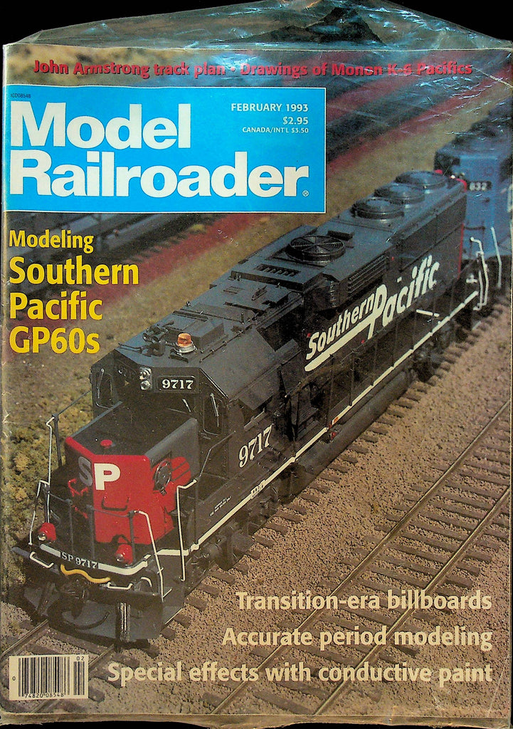Model Railroader Magazine February 1993
