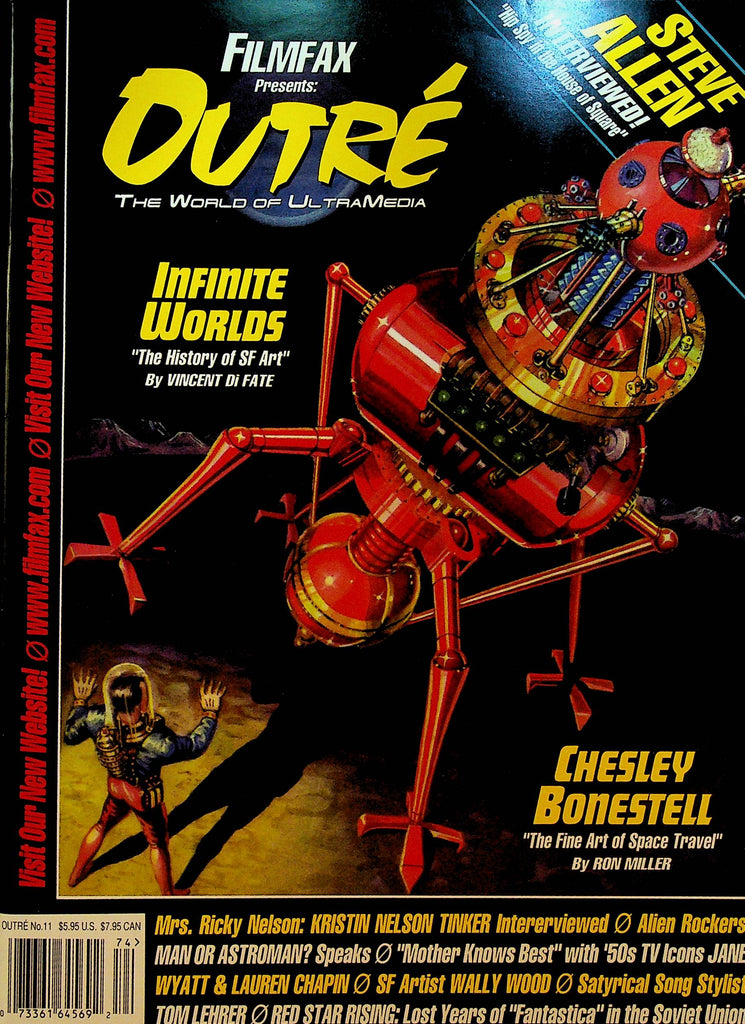 Filmfax Outre 11 Chesley Bonestell Steve Allen