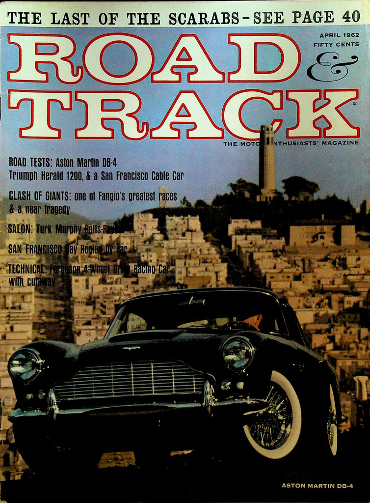 Road and Track April 1962
