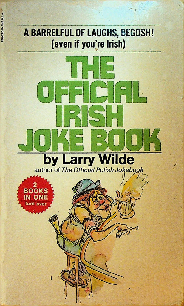The Official Jewish Joke Book the Official Irish Joke Book by Larry Wilde