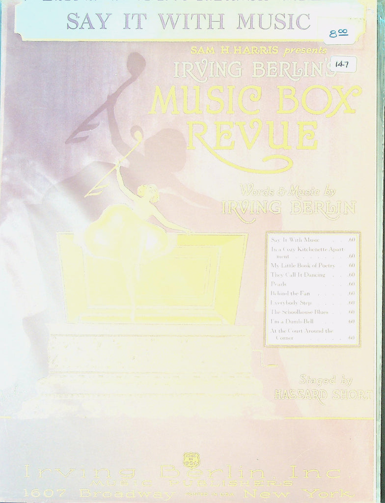 Say It With Music Sheet Music