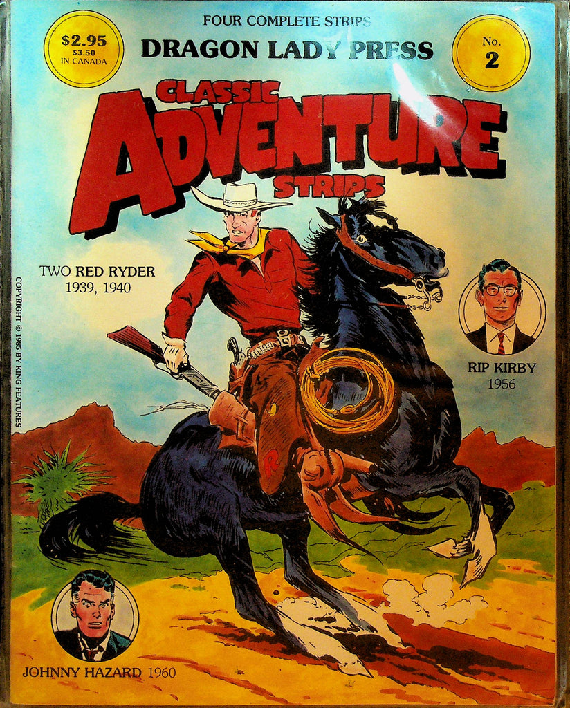 Dragon Lady Press Presents Classic Adventure Strips 2