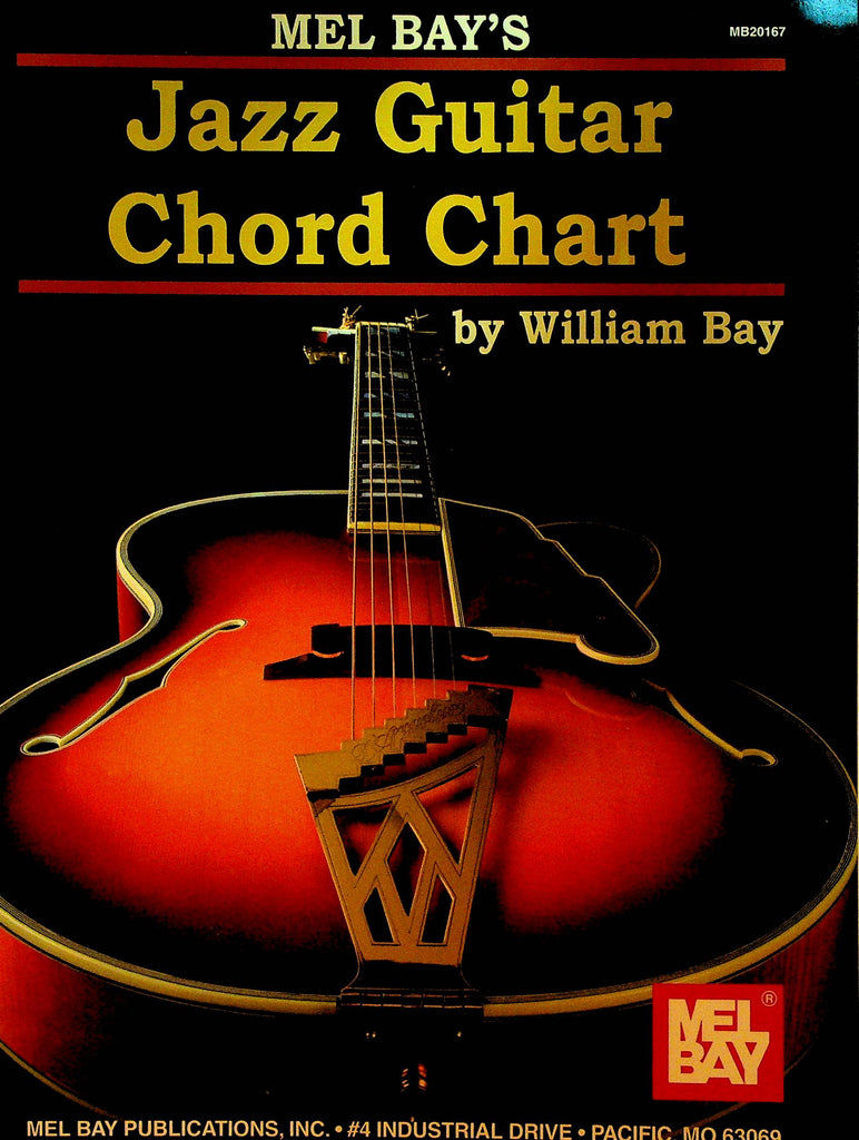 Mel Bay's Jazz Guitar Chord Chart