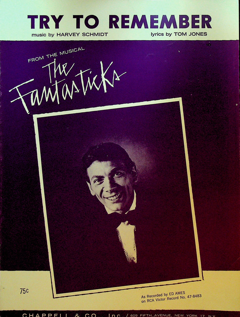 Try to Remember Sheet Music