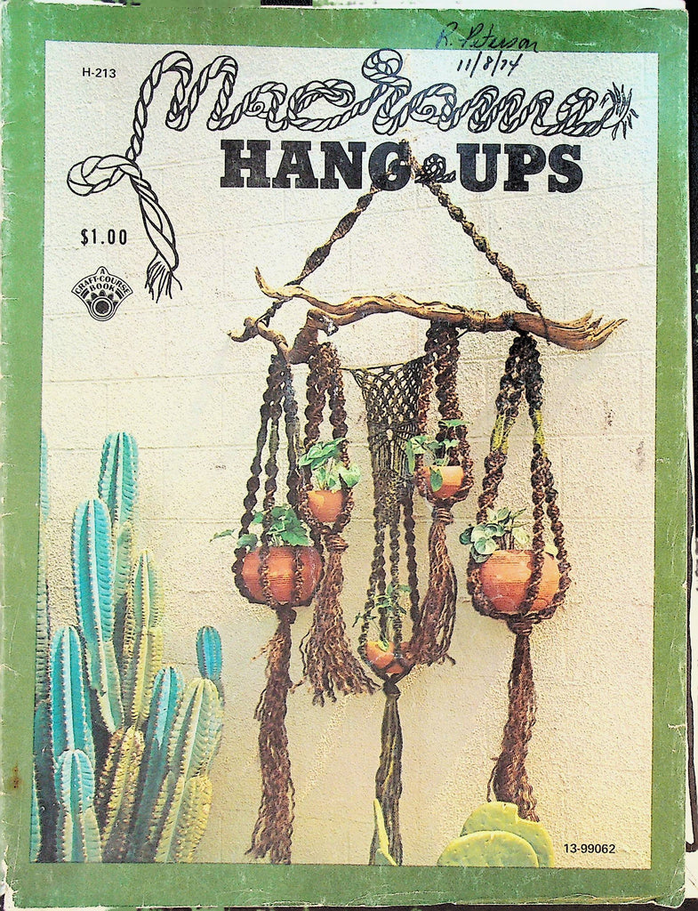 Macrame Hang Ups