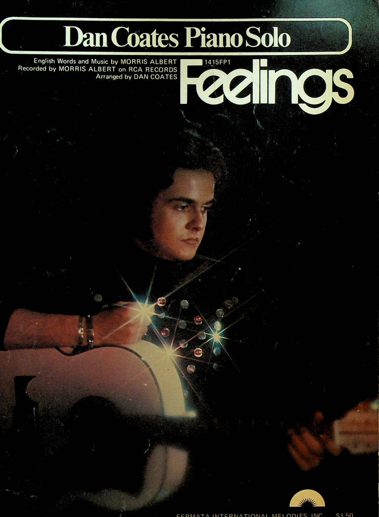 Feelings Sheet Music Dan Coates Piano Solo
