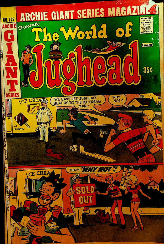 Archie Giant Series 227 The World of Jughead