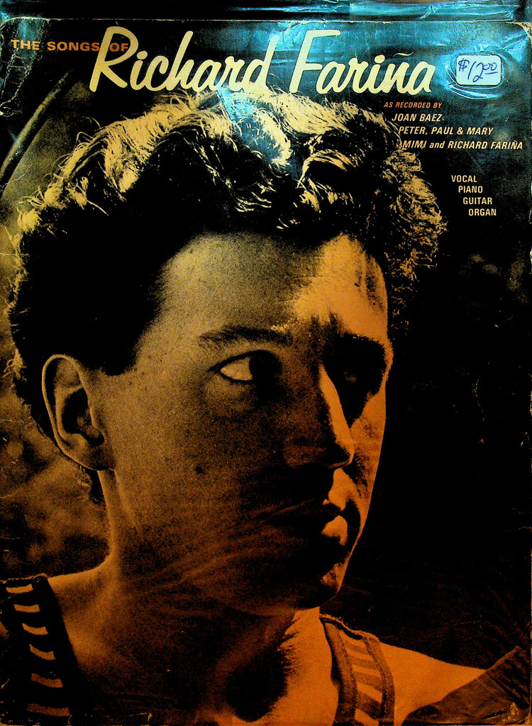 The Songs of Richard Farina Songbook