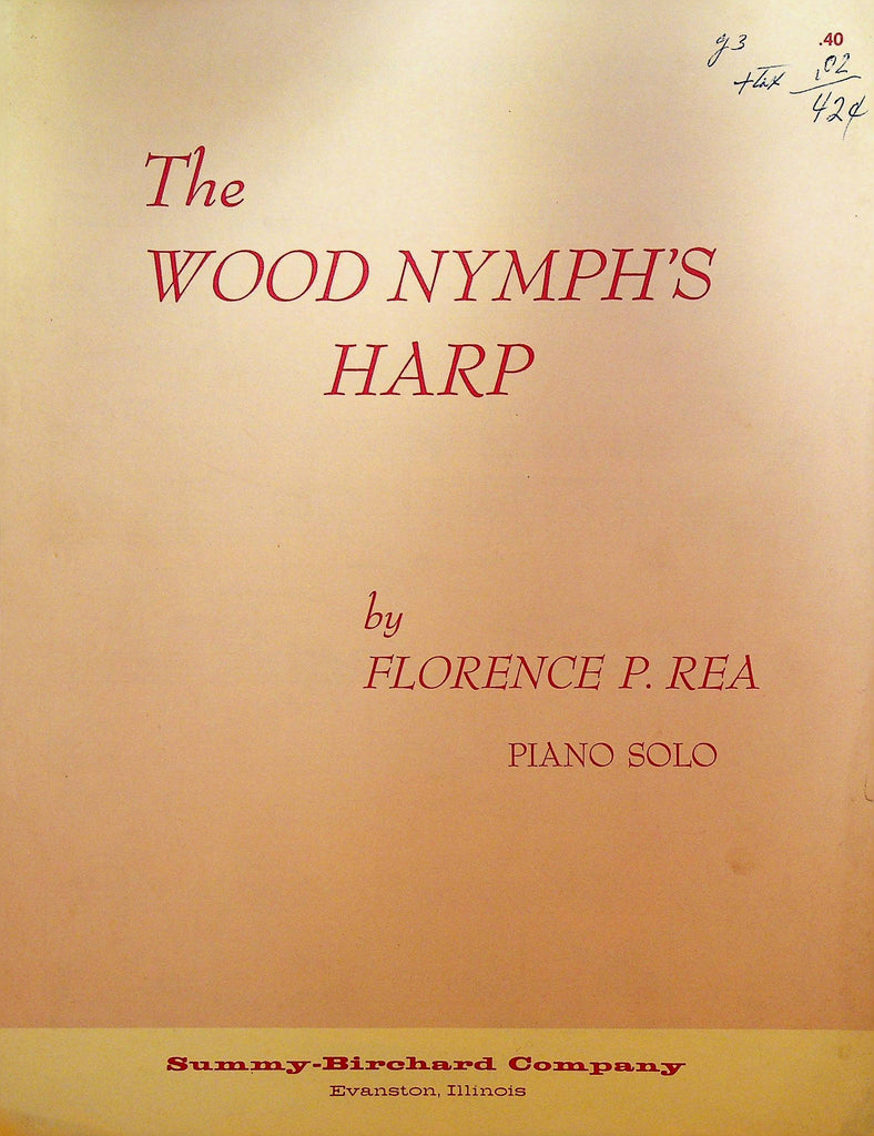 The Wood Nymph's Harp by Florence P Rea