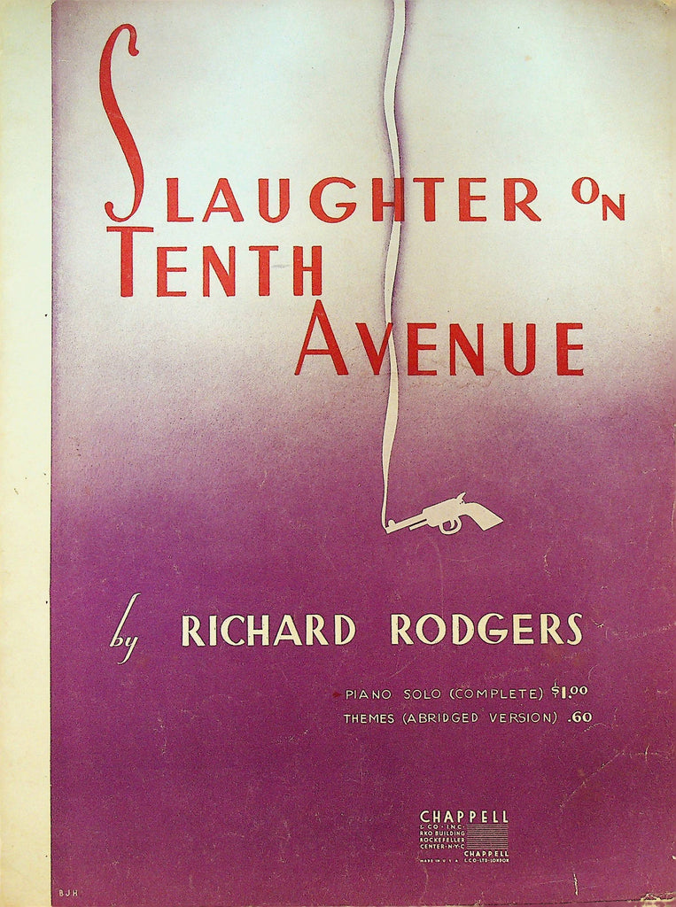 Slaughter on Tenth Avenue Piano Solo Sheet Music