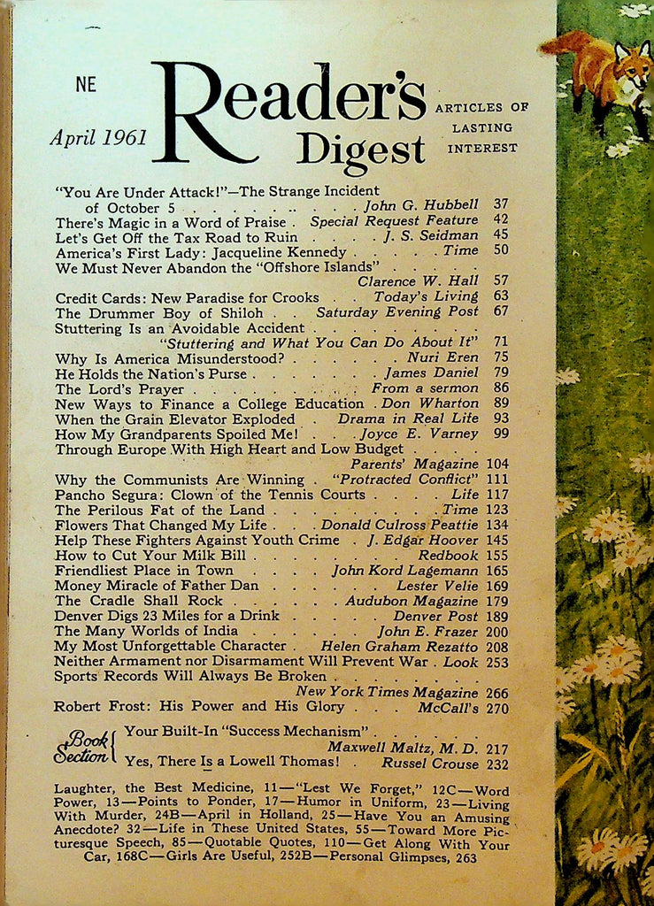 Reader's Digest April 1961