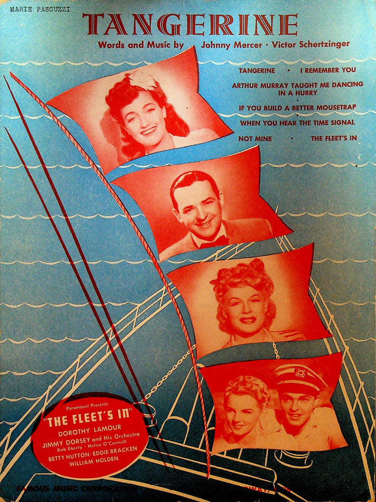 Tangerine Sheet Music