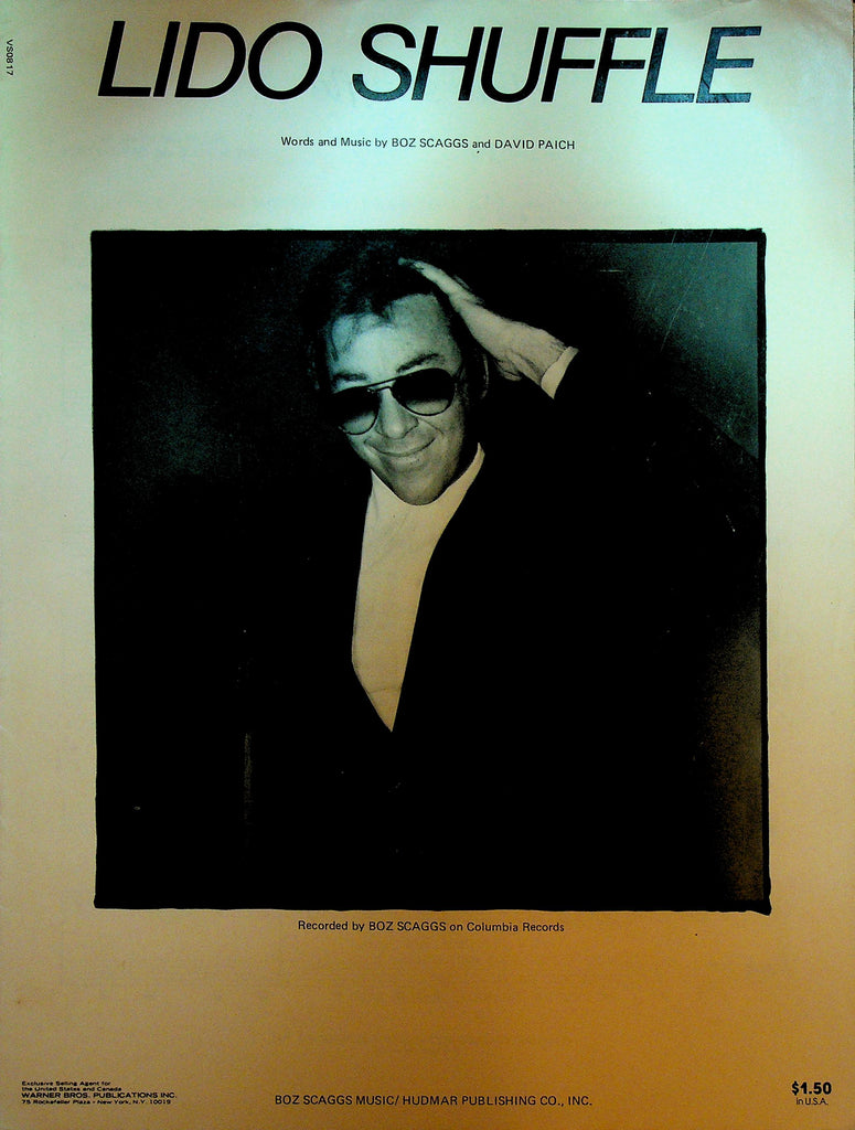 Lido Shuffle Boz Scaggs Sheet Music
