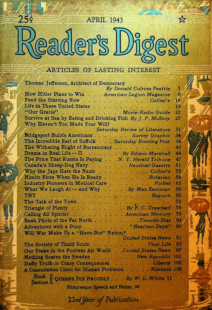 Reader's Digest April 1943