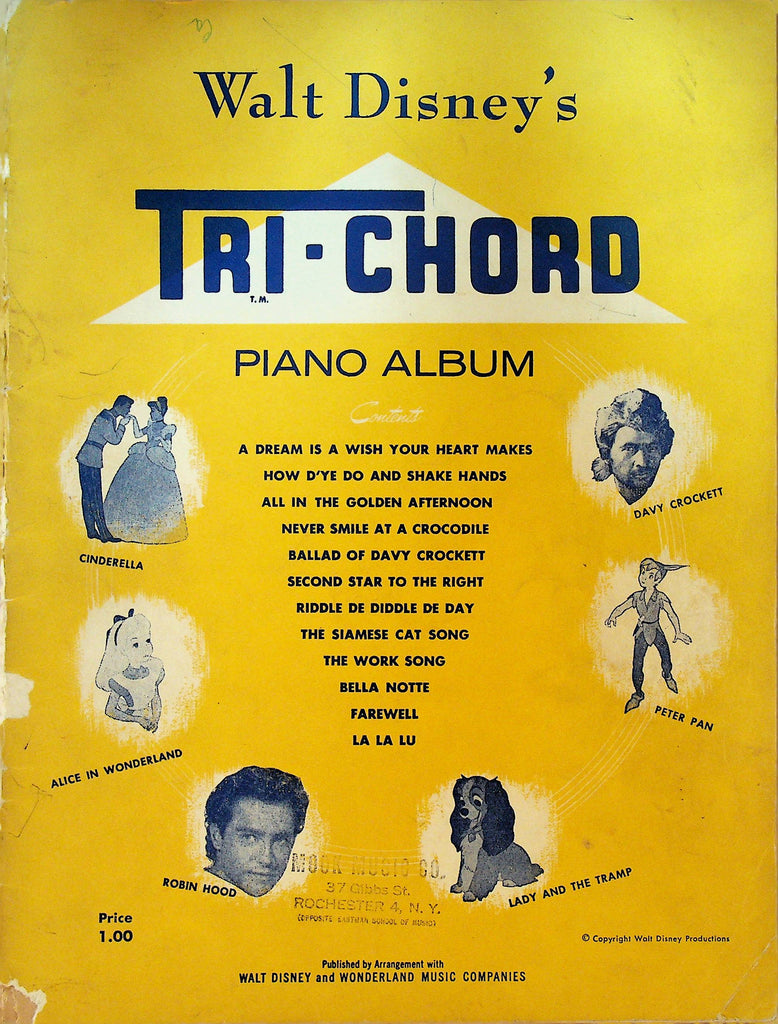 Walt Disney's Tri-Chord Piano Album
