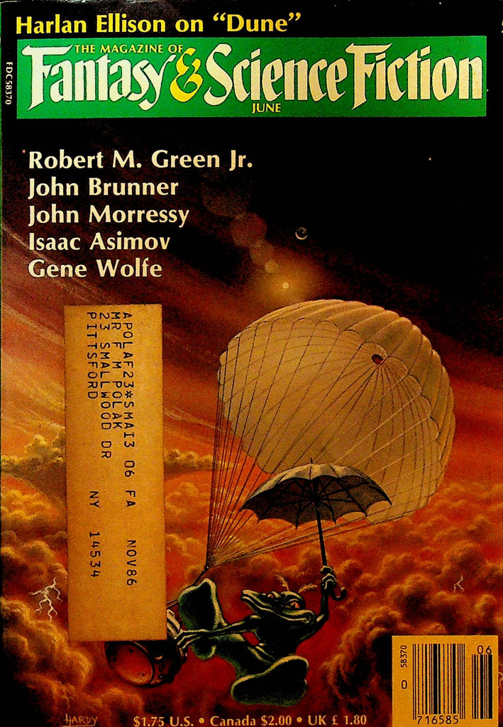 Magazine of Fantasy & Science Fiction June 1985