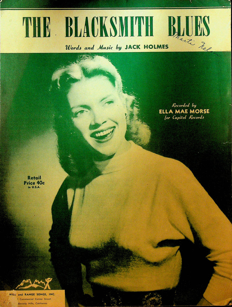 The Blacksmith Blues Sheet Music