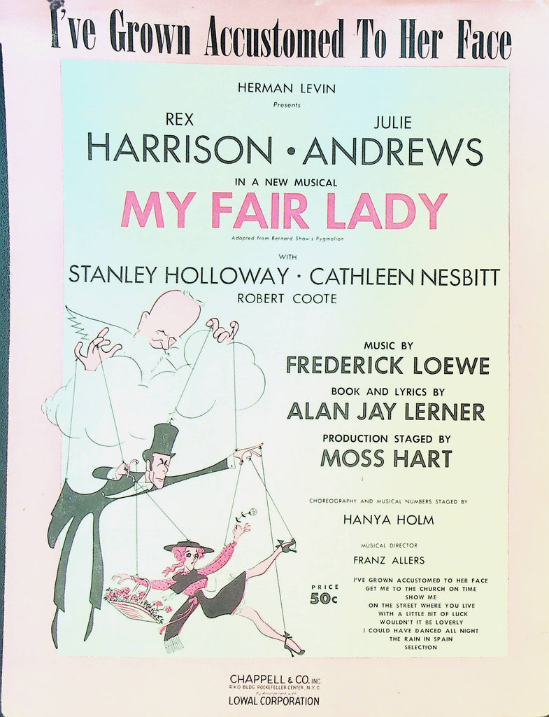 I've Grown Accustomed to Her Face Sheet Music