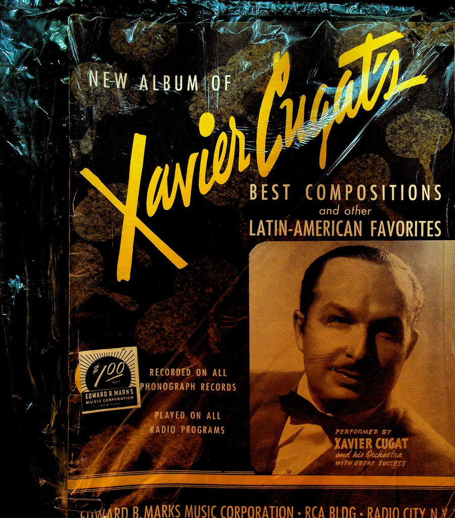 New Album of Xavier Cugat's Best Compositions and other Latin American Favorites Songbook