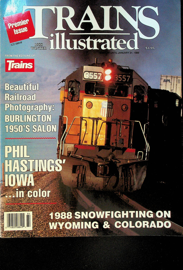 Trains Illustrated Winter 1988 FIRST ISSUE