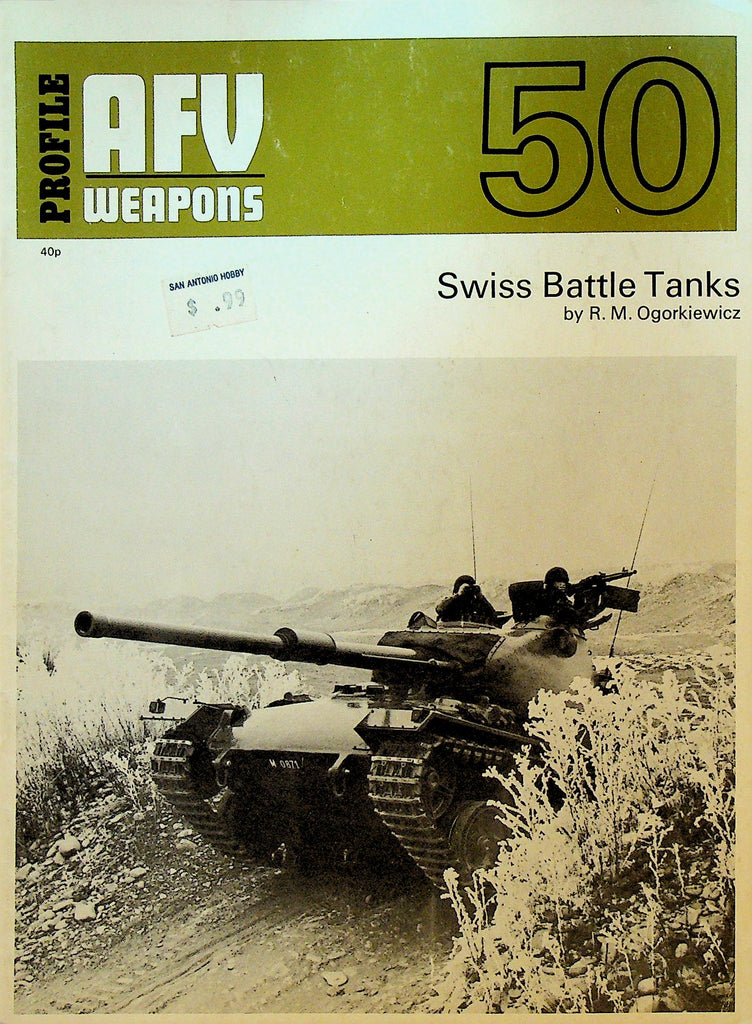 AFV Weapons 50 Swiss Battle Tanks RM Ogorkiewicz