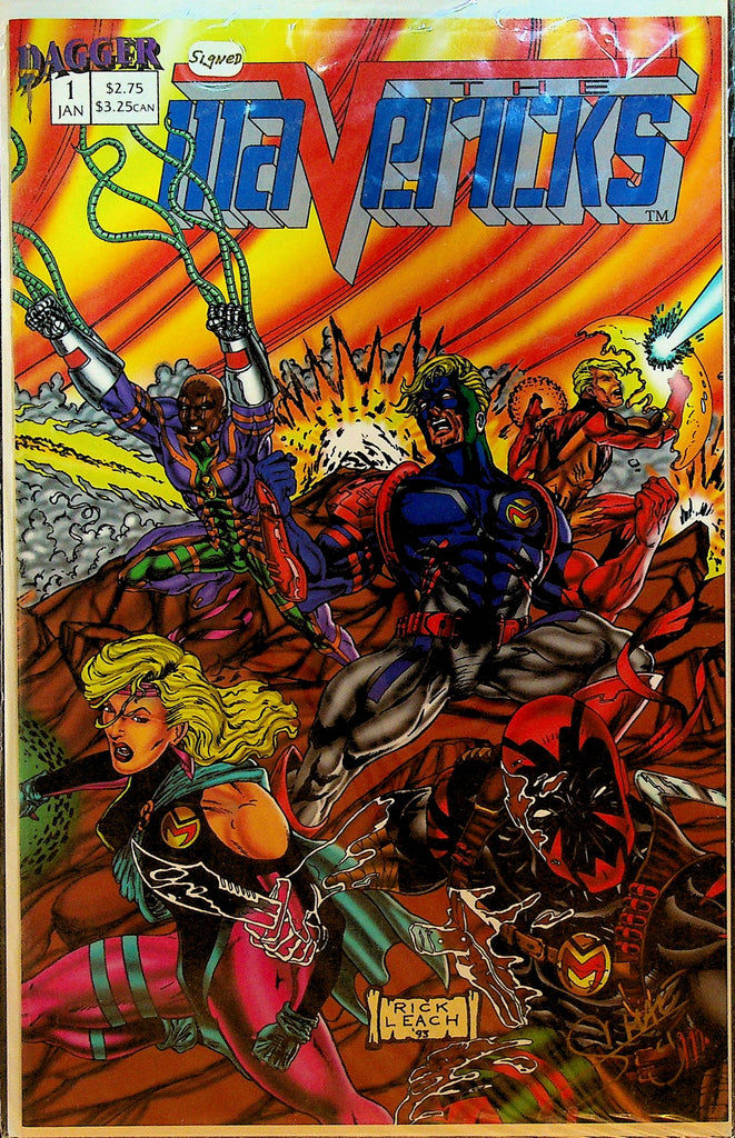 Mavericks 1 Signed Comic