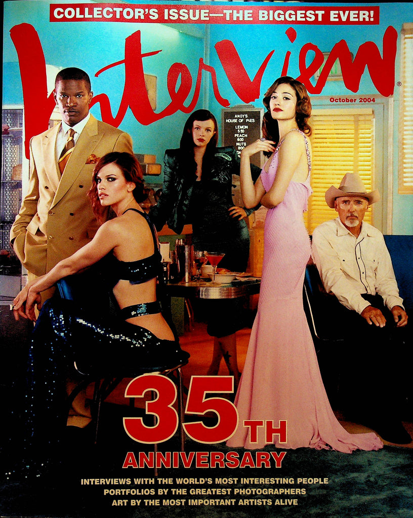 Interview Magazine October 2004 35th Anniversary Issue