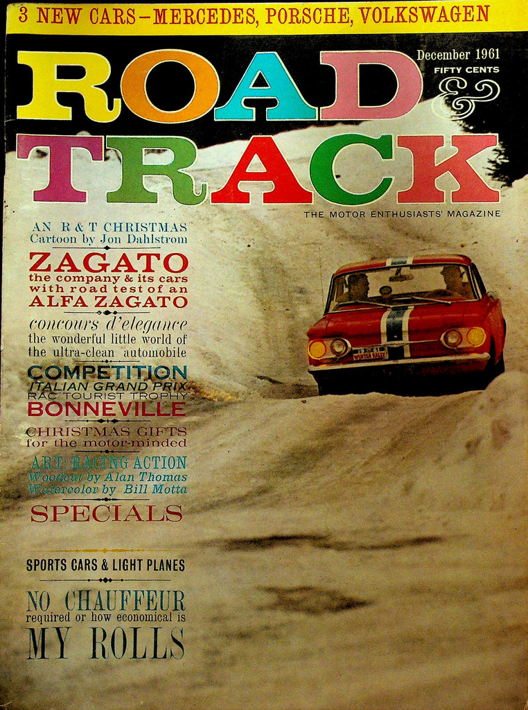 Road and Track December 1961