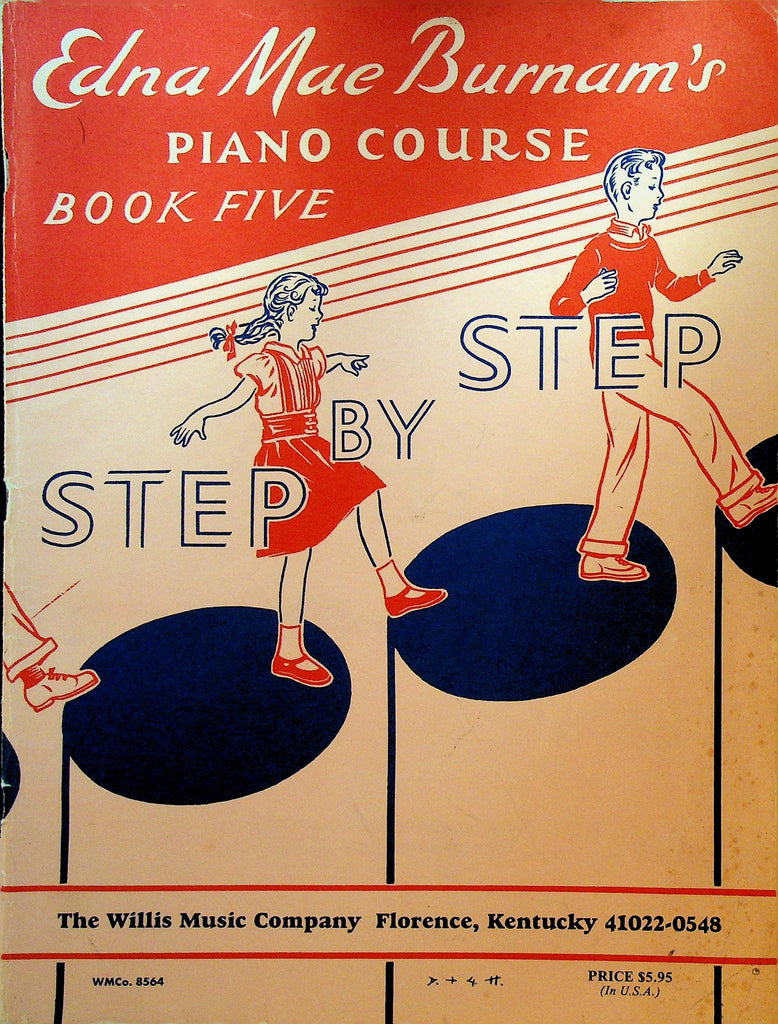 Edna Mae Burnam's Piano Course Book Five Step by Step