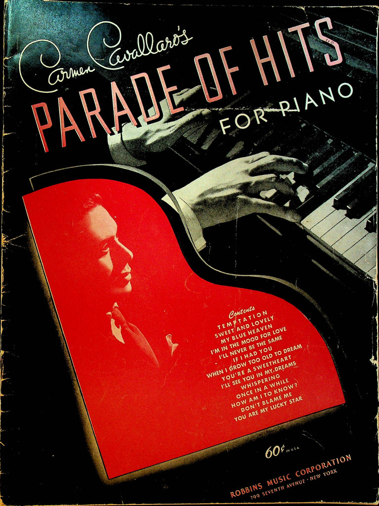 Carmen Cavallaro's Parade of Hits for Piano Songbook
