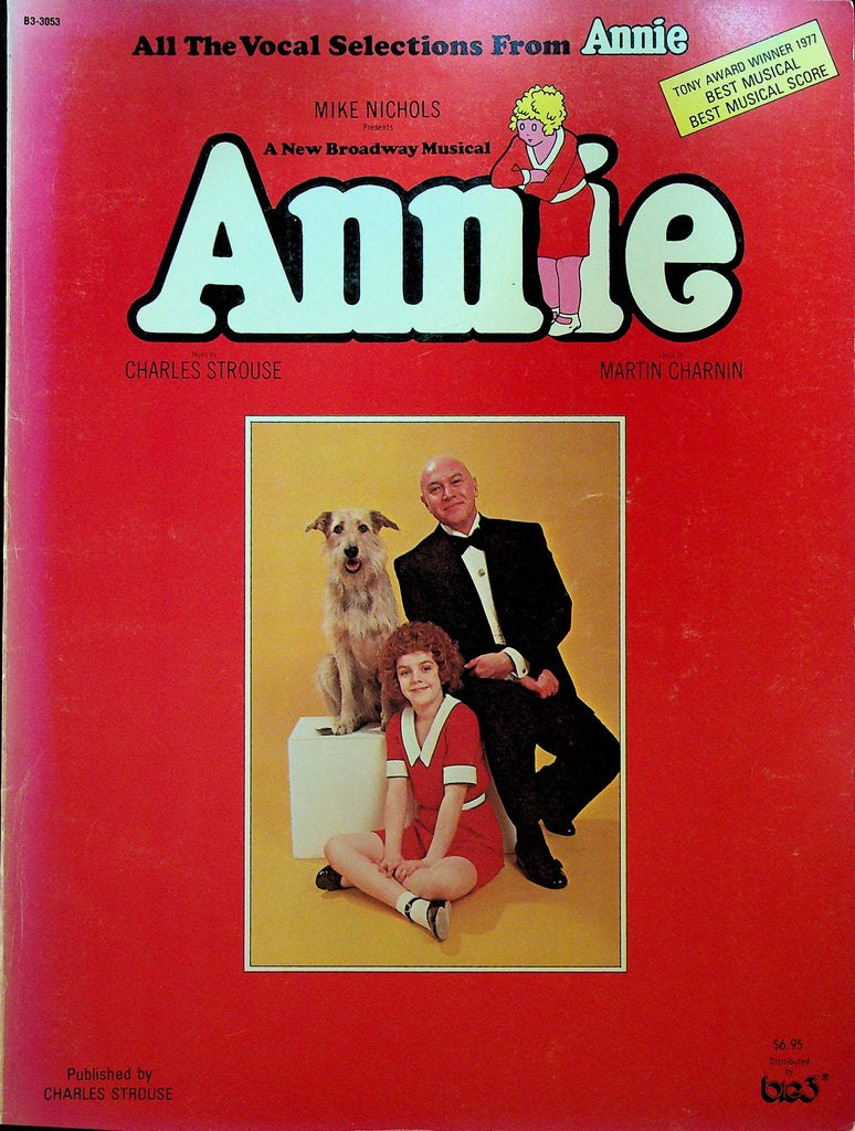 All the Vocal Selections from Annie Songbook