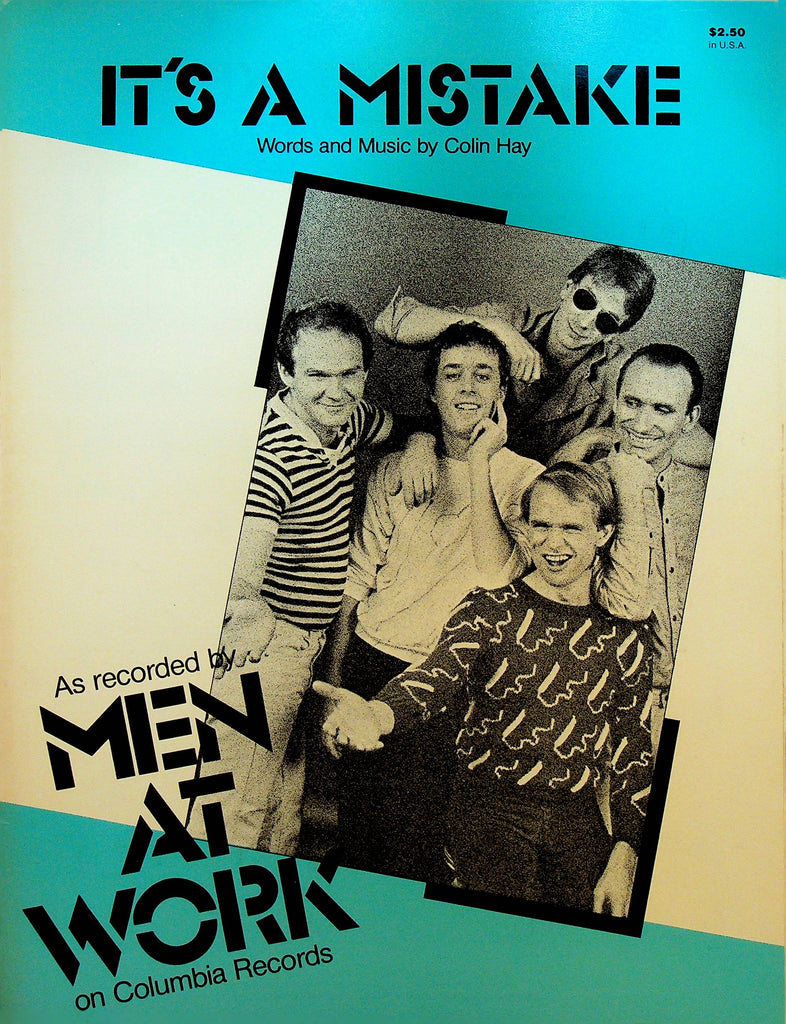 It's a Mistake by Men at Work Sheet Music