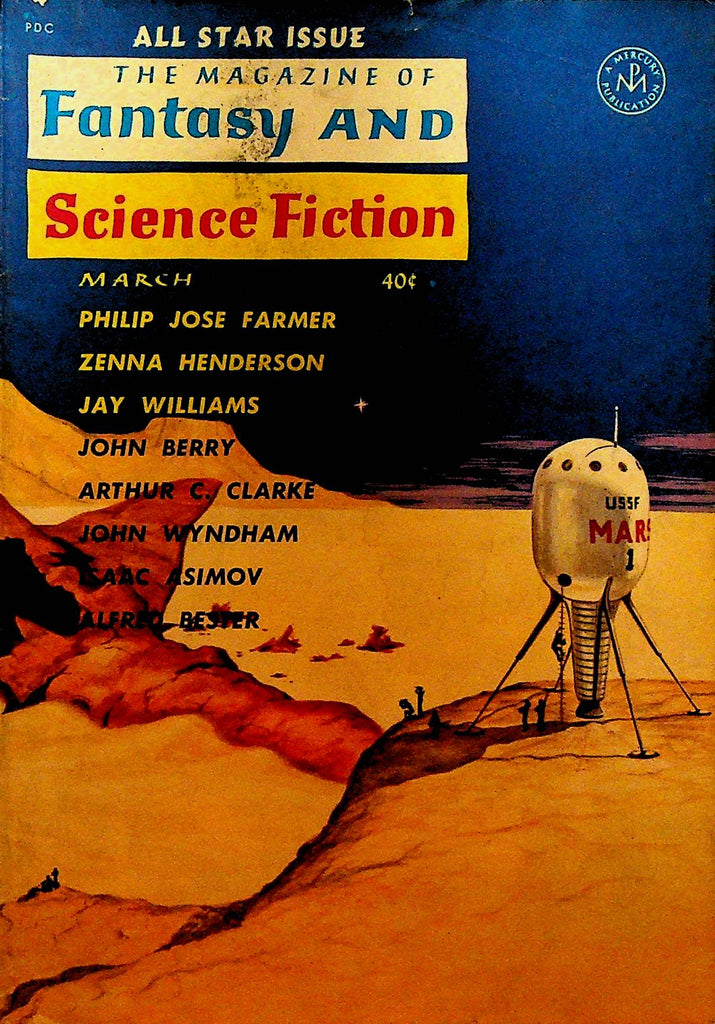 The Magazine of Fantasy & Science Fiction March 1961
