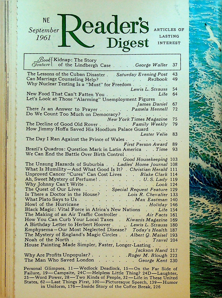 Reader's Digest September 1961