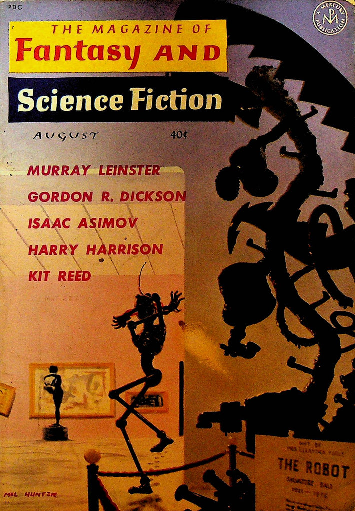 The Magazine of Fantasy & Science Fiction August 1961