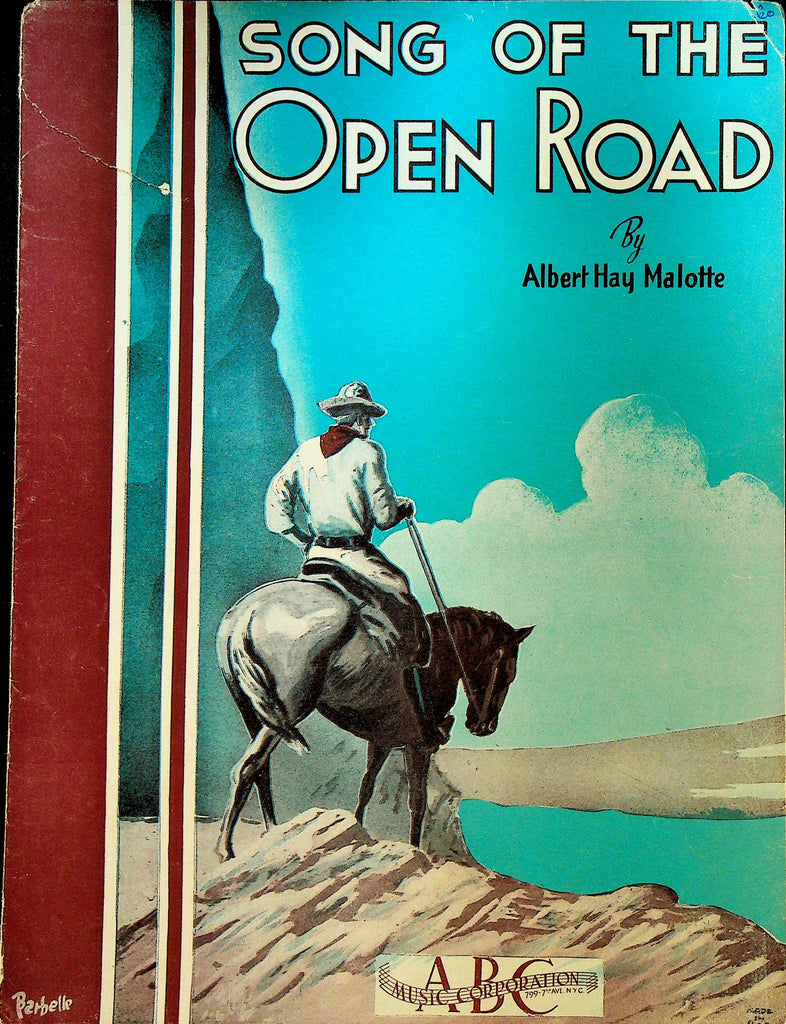 Song of the Open Road Sheet Music