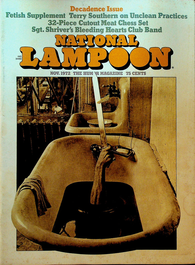 National Lampoon November 1972