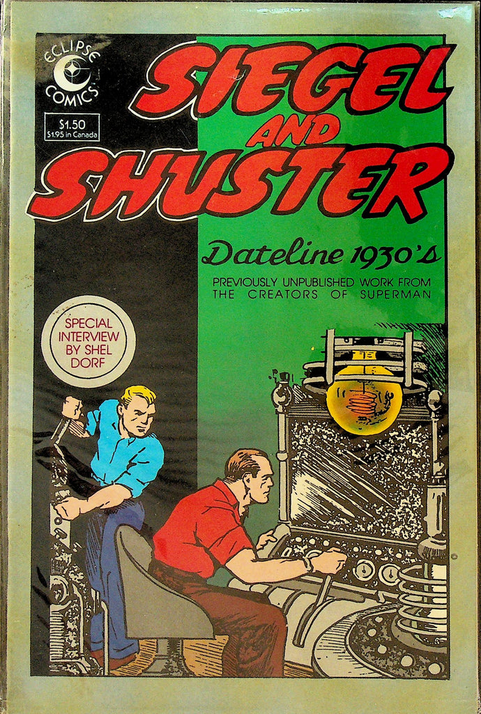 Siegel and Shuster Dateline 1930s #1