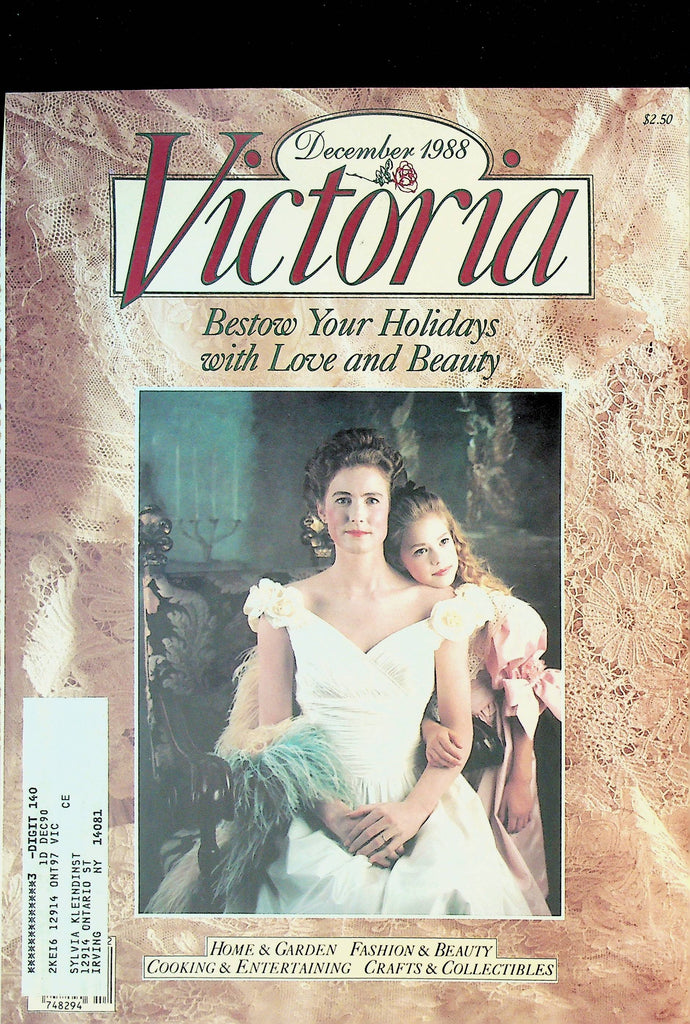Victoria Magazine December 1988