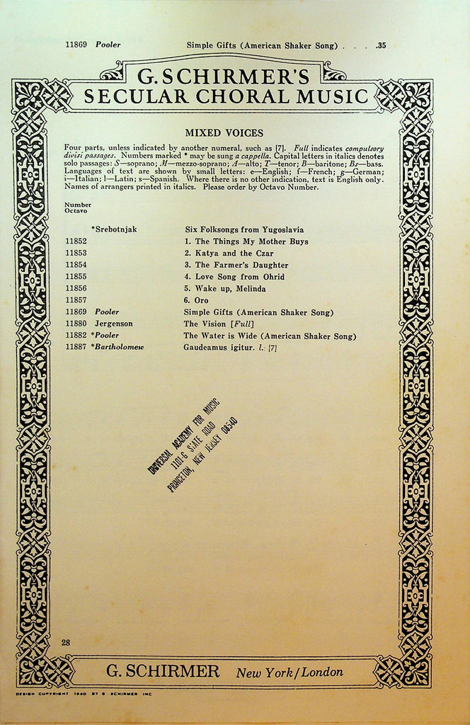 Simple Gifts American Shaker Song by Pooler