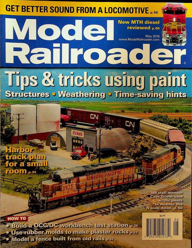 Model Railroader Magazine May 2016