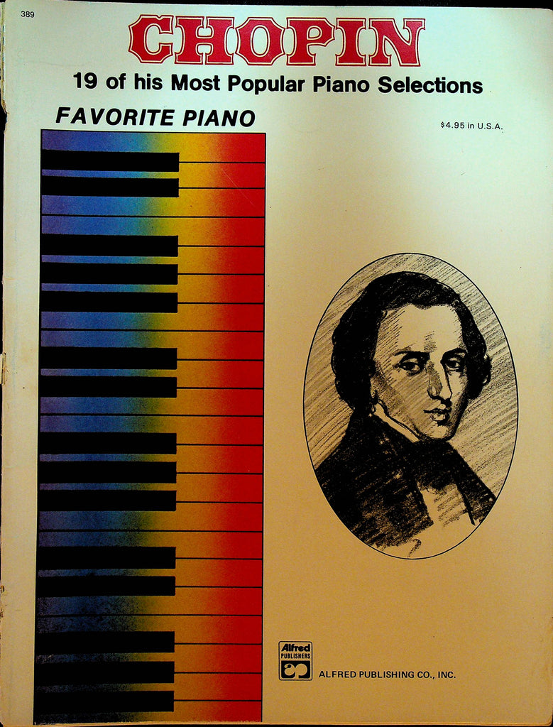 Chopin 19 of his Most Popular Piano Selections Songbook