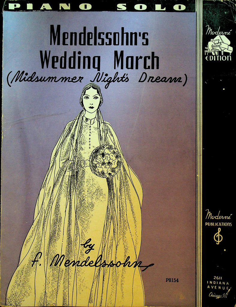 Mendelssohn's Wedding March Sheet Music Piano Solo