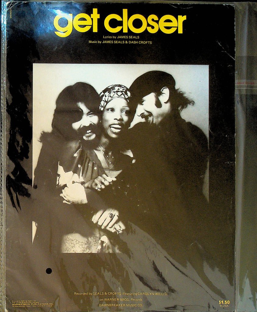 Get Closer by Seals and Croft Sheet Music