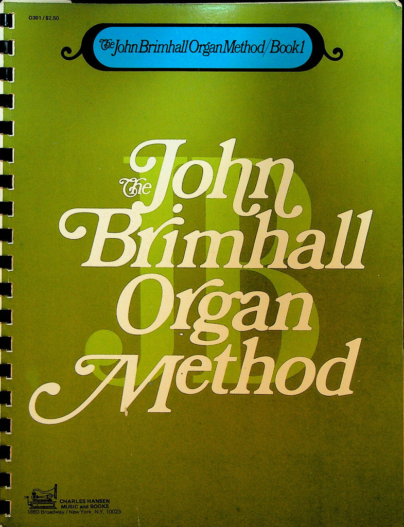 The John Brimhall Organ Method Book 1