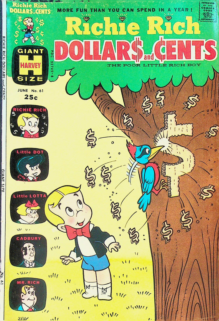 Richie Rich Dollars & Cents 61