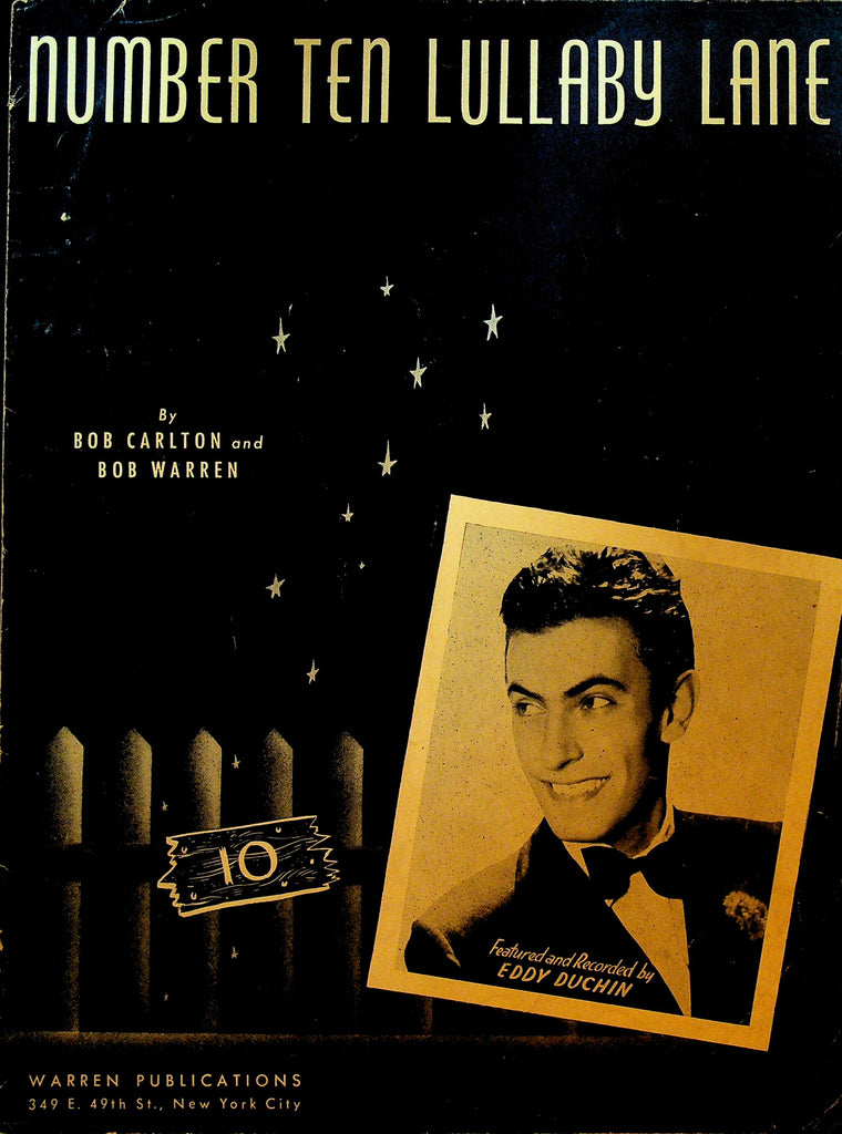 Number Ten Lullaby Lane Sheet Music