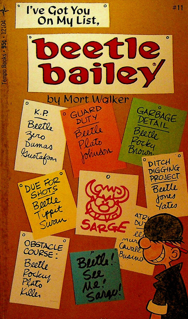 I've Got You On My List Beetle Bailey