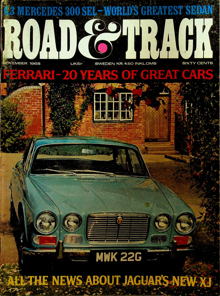 Road and Track November 1968